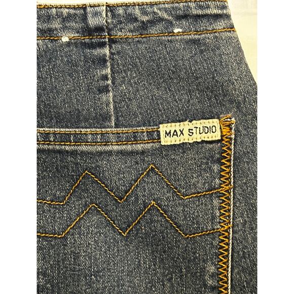 🛍️ Max Studio Dark Wash Bootcut Jeans – Women’s Size 10 - Picture 6 of 7